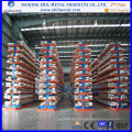 Blue Orange Grey Cantilever Racking